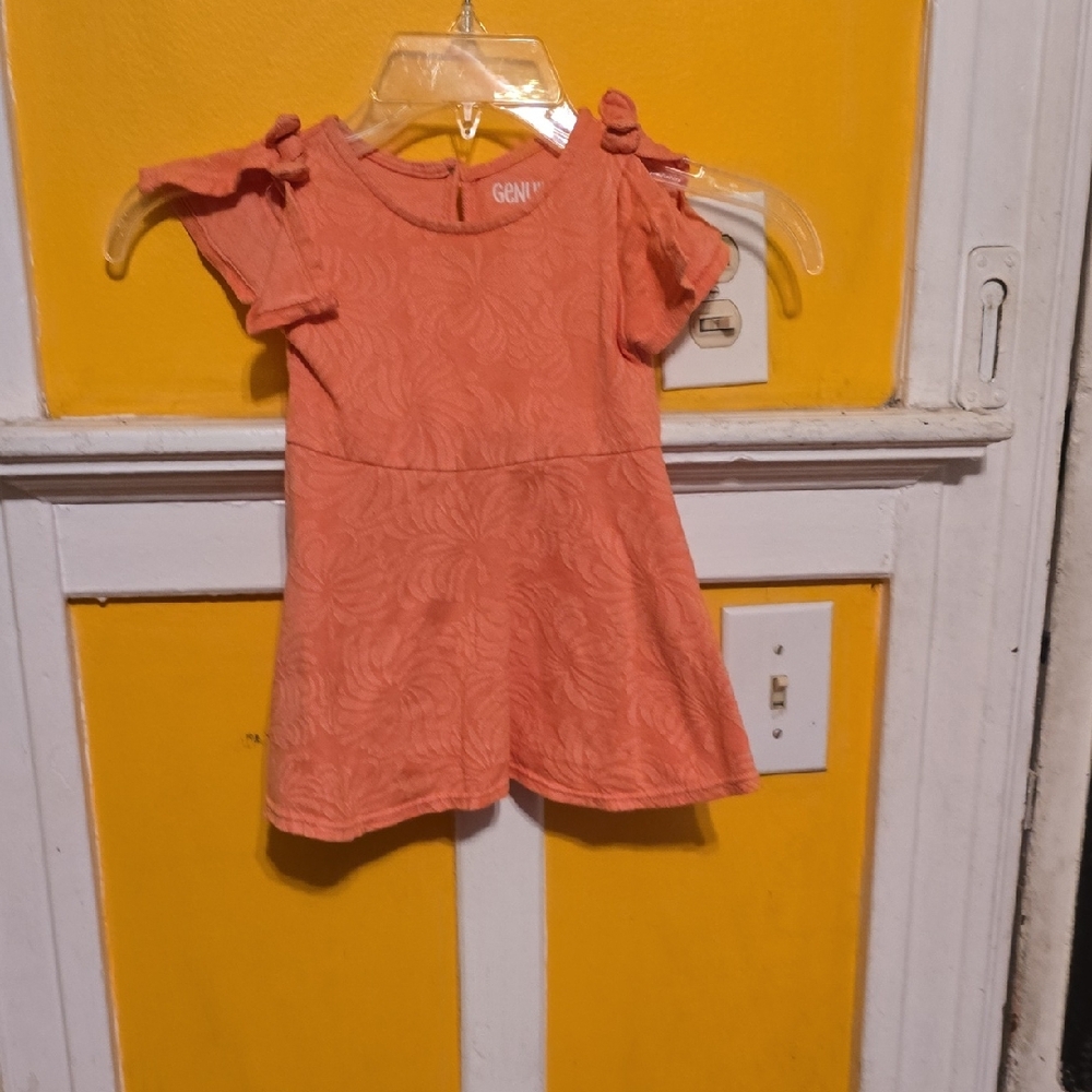 OshKosh B'gosh Orange Flutter Sleeve Blouse